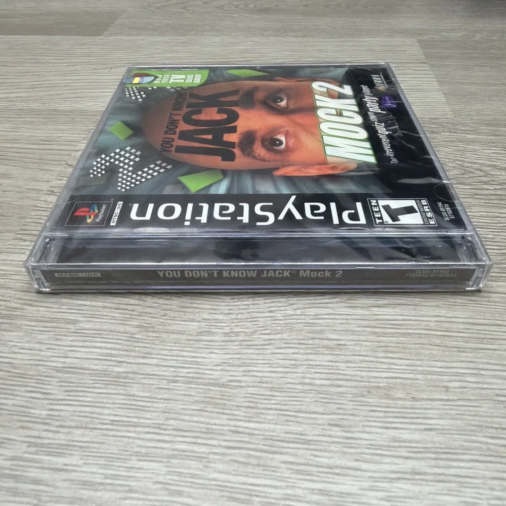 You Don't Know Jack Mock 2 (Sony PlayStation 1, 2000) Brand New/ Factory Sealed